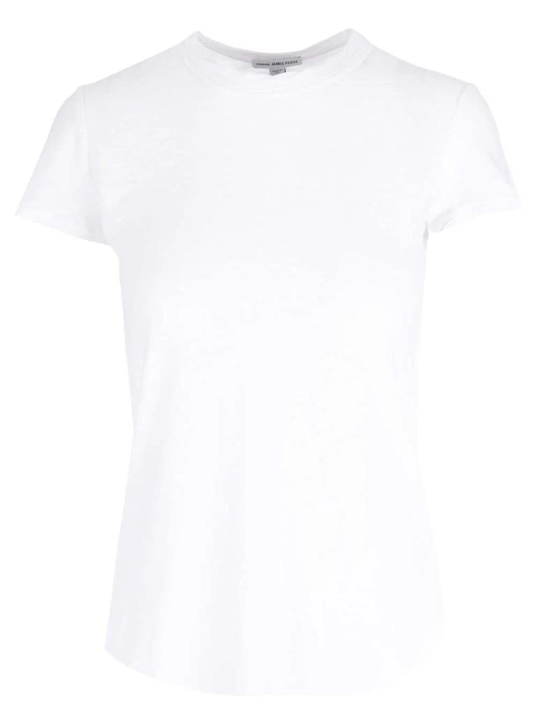 James Perse James Perse Crewneck Sheer Slub T-Shirt 1