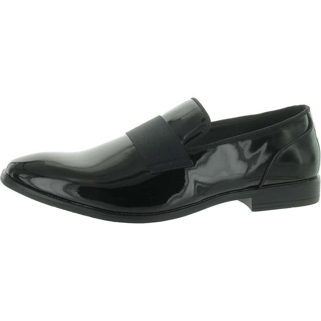 Alfani Haydan Mens Patent Slip-On Loafers