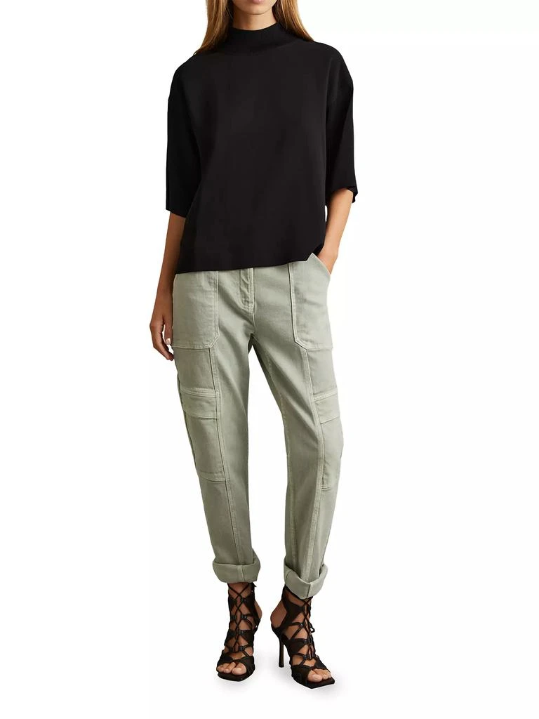 REISS Amaya Knit T-Shirt 2