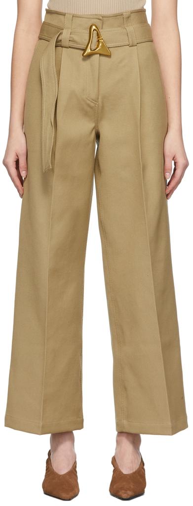 AERON Beige Flyn Trousers