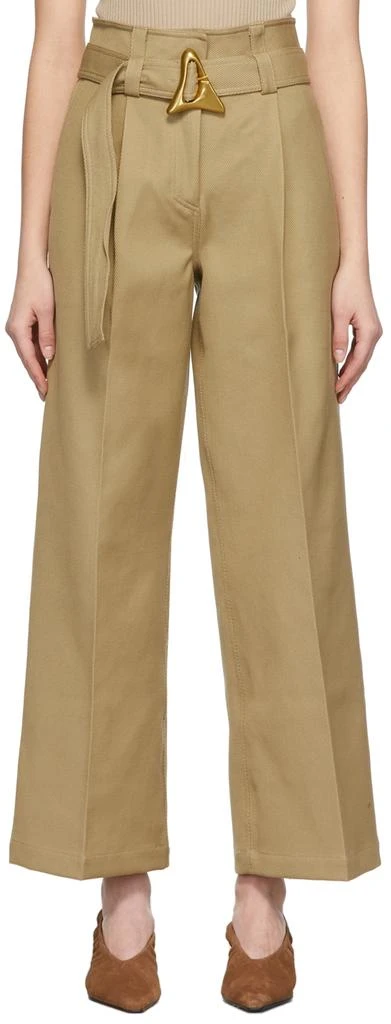 AERON Beige Flyn Trousers 1