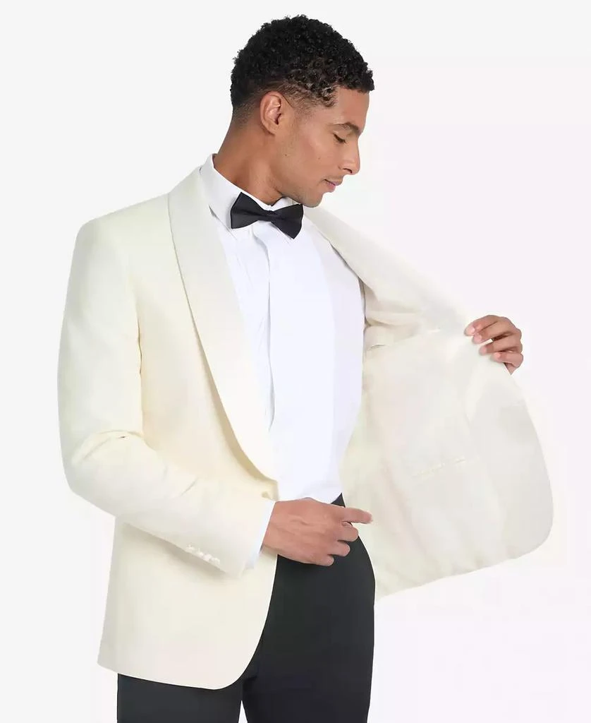 Tommy Hilfiger Men's Solid White Sport Coat 4