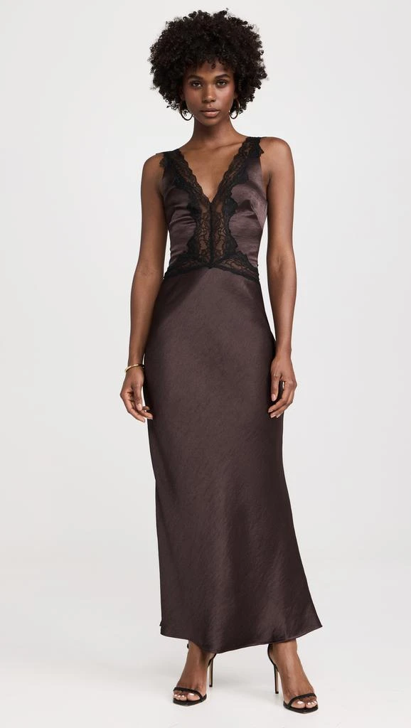 Bec & Bridge Allegra Lace Trim Dress 6