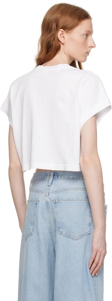 AGOLDE White Aiden T-Shirt 3