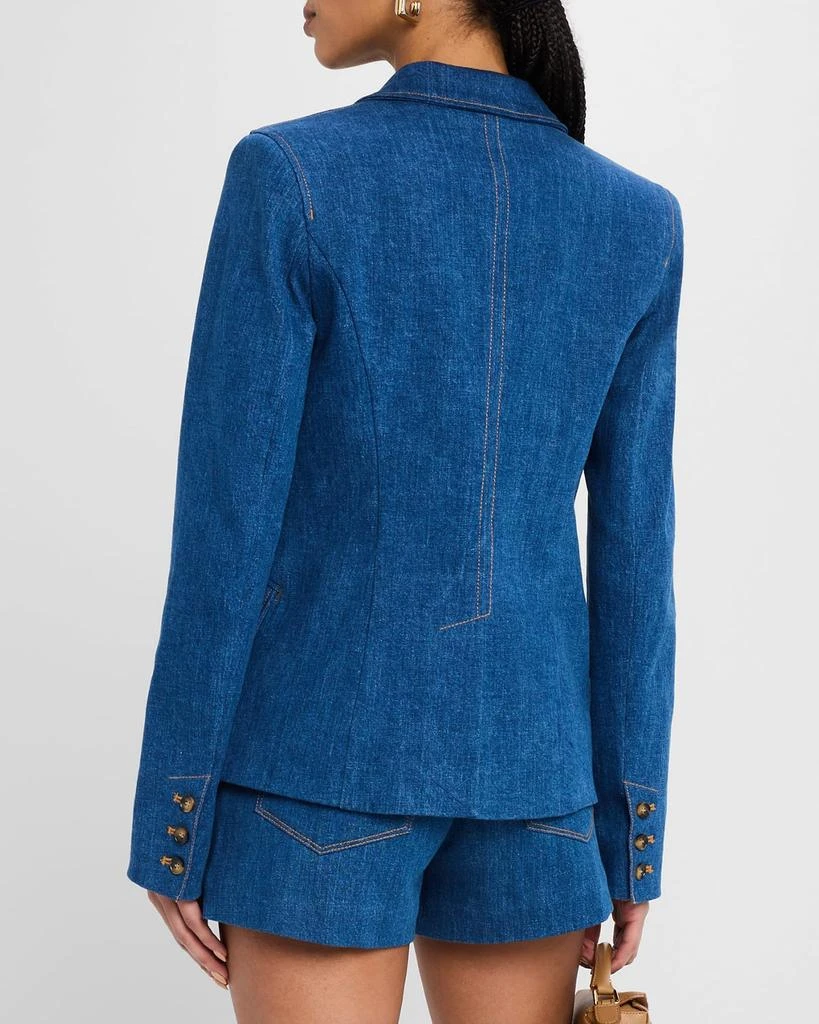 Paige Candace Denim Blazer 3