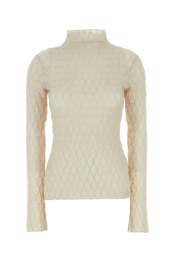 CAMILLA AND MARC Ivory Stretch Polyester Sissil Top
