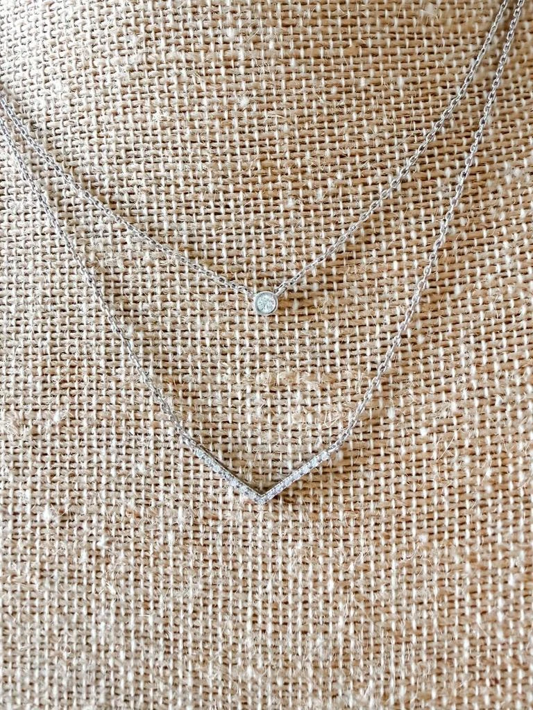 Caroline Hill Caroline Hill - Women
s Arrow Layered Necklace 2