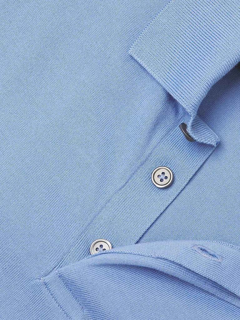 Ralph Lauren Cotton Polo-Collar Sweater 6