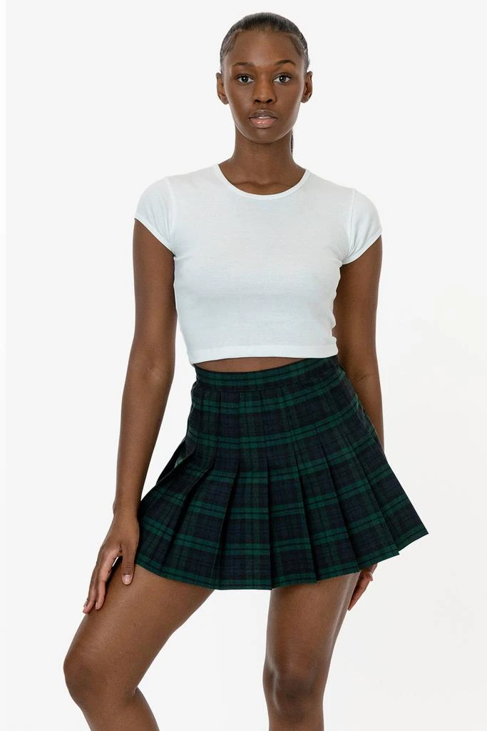 Los Angeles Apparel RGB300P - Plaid Tennis Skirt 3