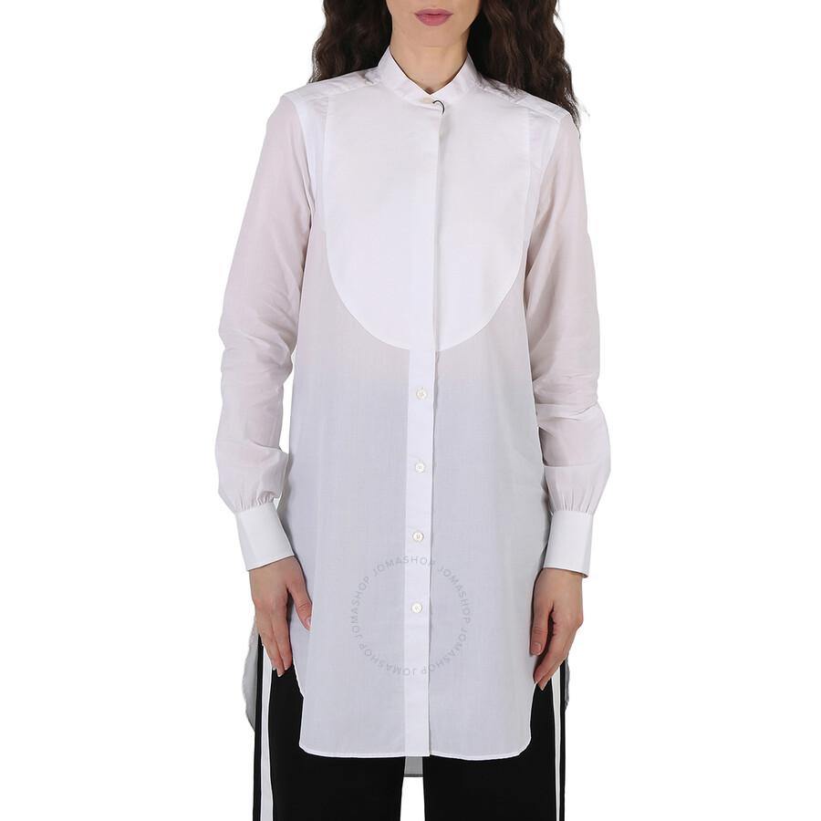 longline white shirt ladies