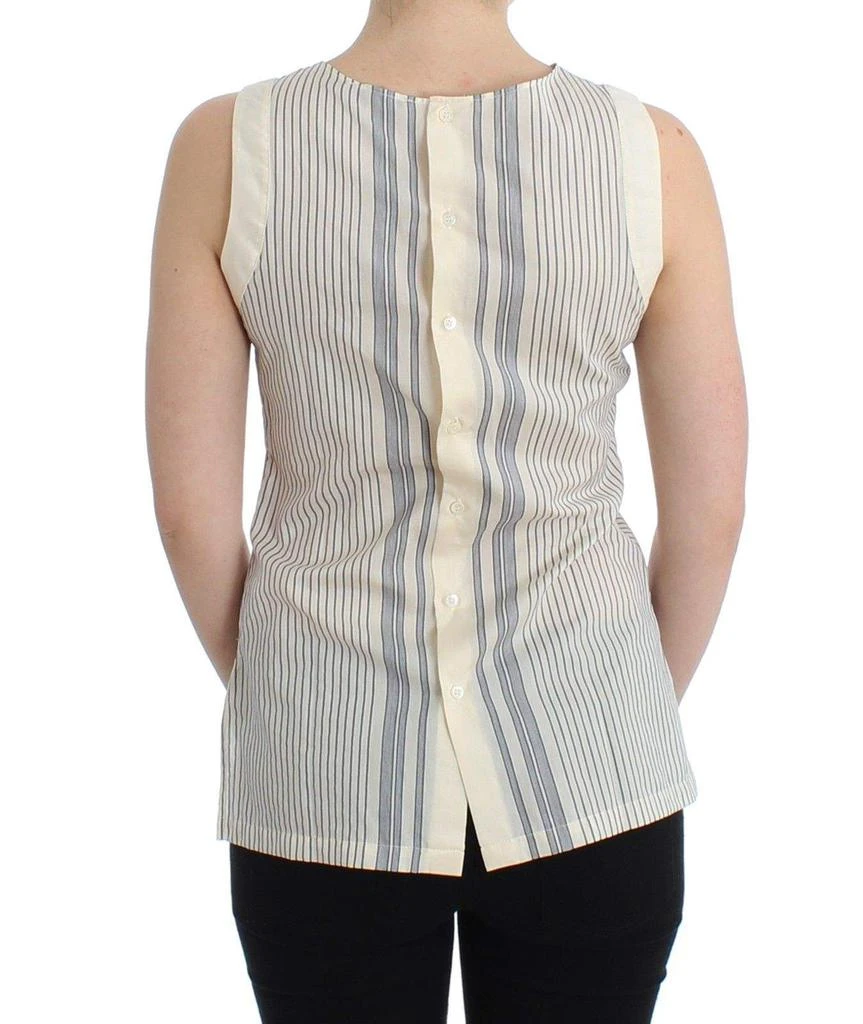 ERMANNO ERMANNO SCERVINO Women   Beachwear Striped Top Blouse 3