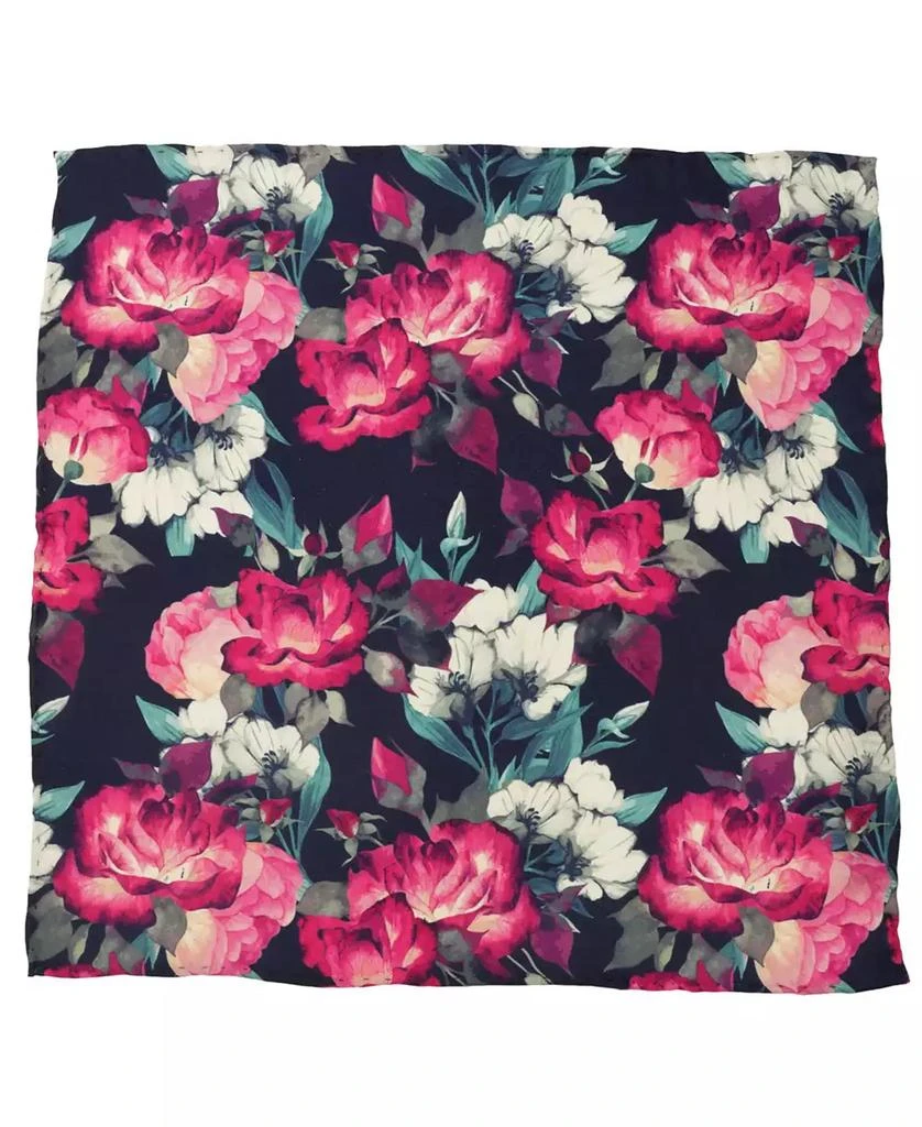 Ox and Bull Trading Co. Men's Painted Floral Pocket Square 1