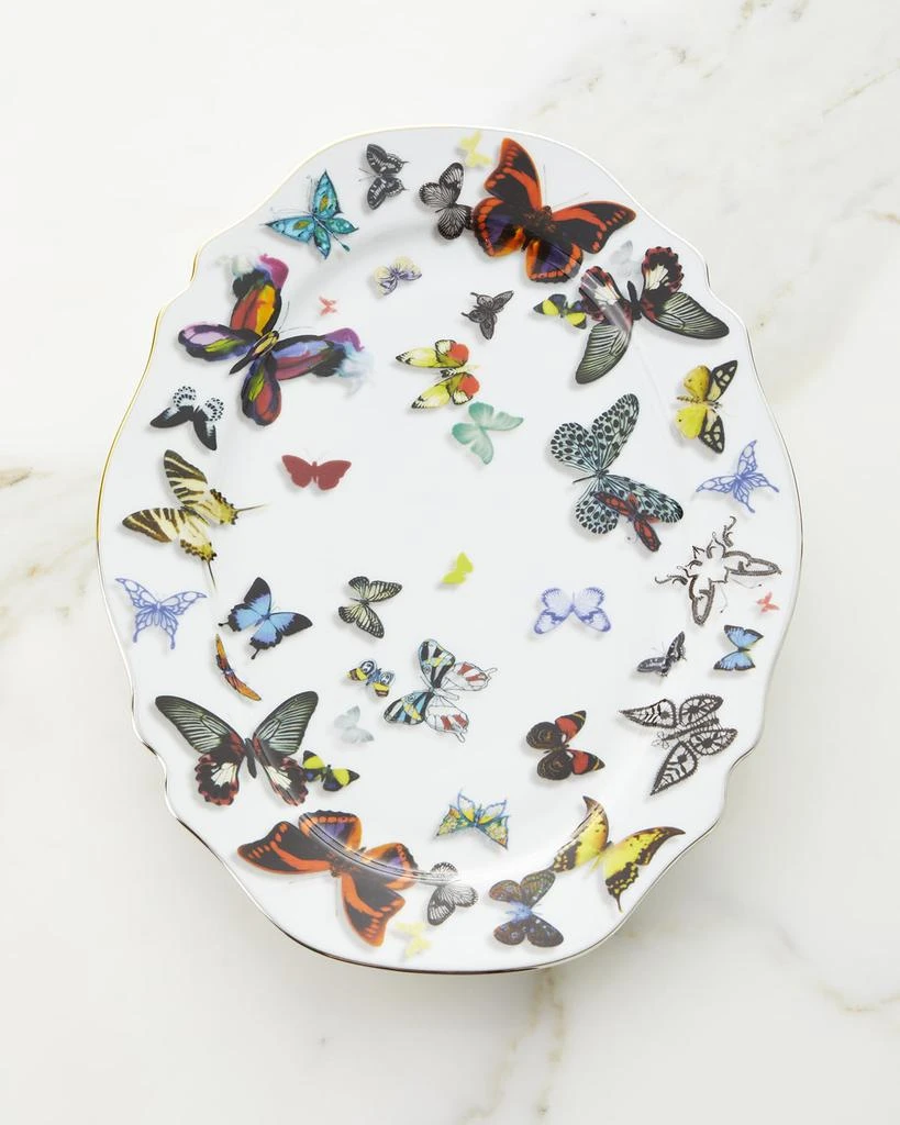 Christian LaCroix X Vista Alegre Butterfly Parade Small Platter 1