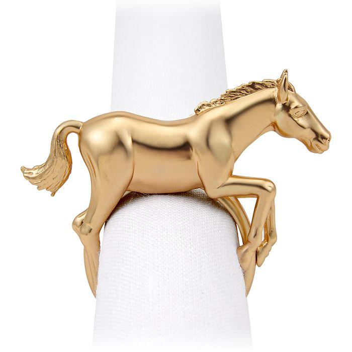 L'Objet Horse Napkin Jewels, Set of 4