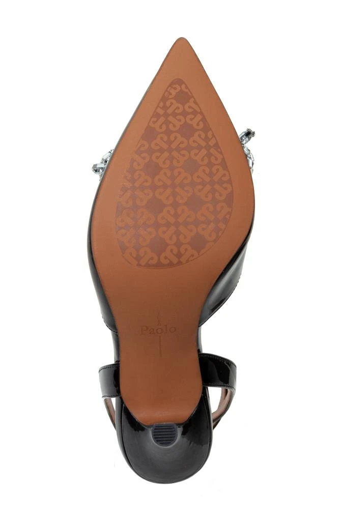 Linea Paolo Heart Ankle Strap Pointed Toe Pump 6