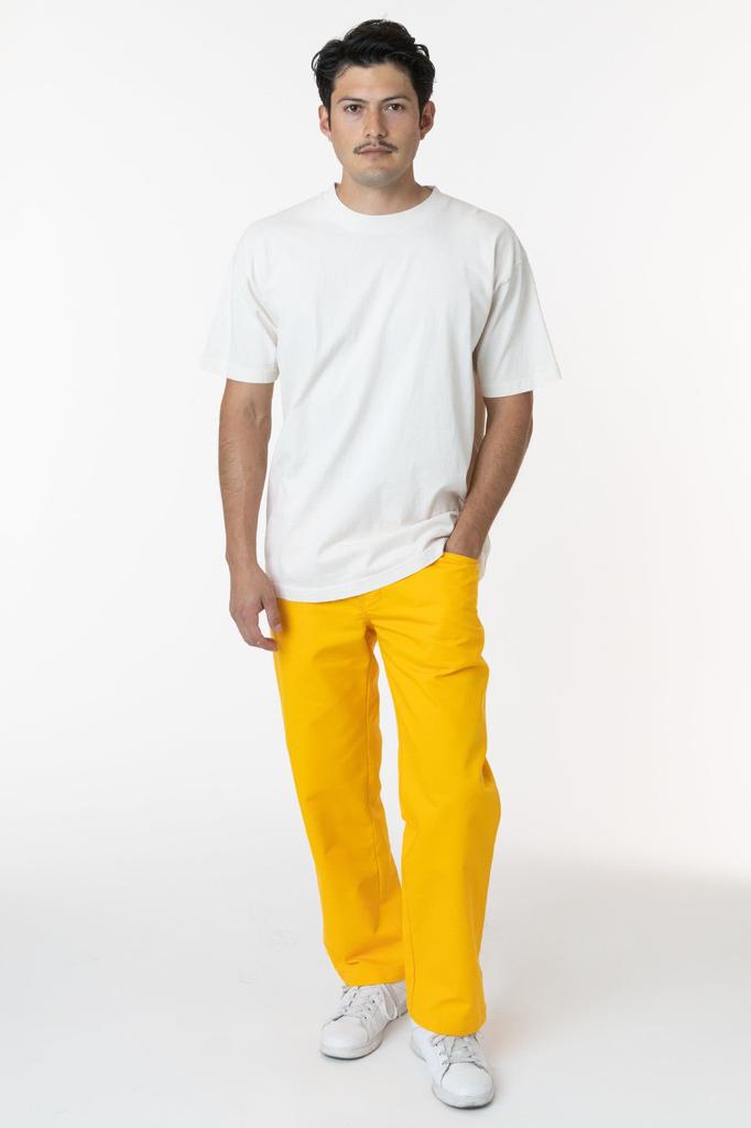 Los Angeles Apparel RTWL01 - Twill Work Pants Gold