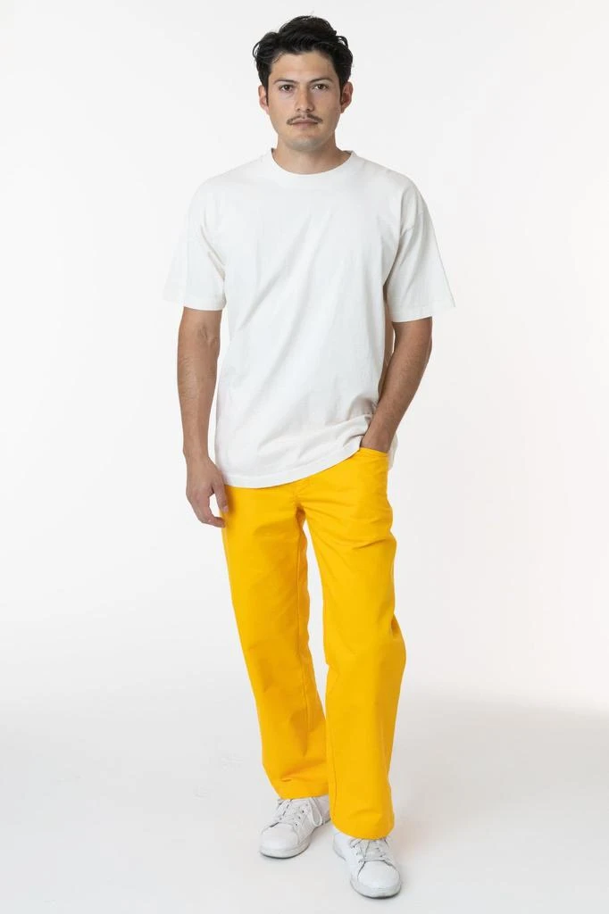 Los Angeles Apparel RTWL01 - Twill Work Pants Gold 1