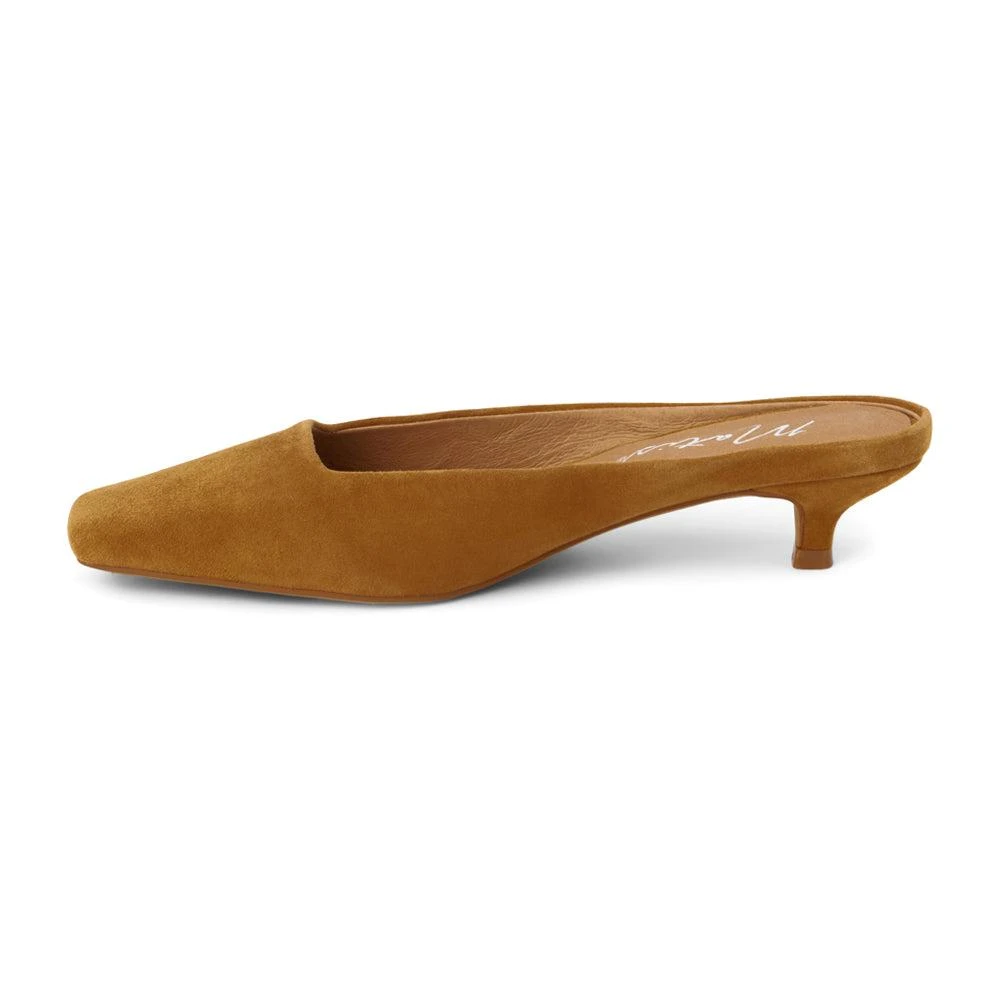 Matisse Classy Square Toe Kitten Heel Mules 3