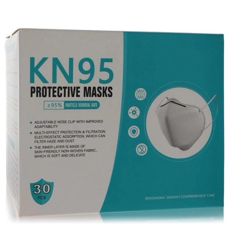 KN95 Kn95 Mask by Kn95 Thirty (30)  Masks, Adjustable Nose Clip, Soft non-woven fabric, FDA and CE Approved (Unisex) 1 size for Women