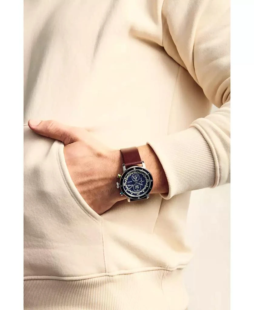 Citizen Eco-Drive Men's Chronograph Star Wars Luke Skywalker Brown Leather Strap Watch 44mm 5