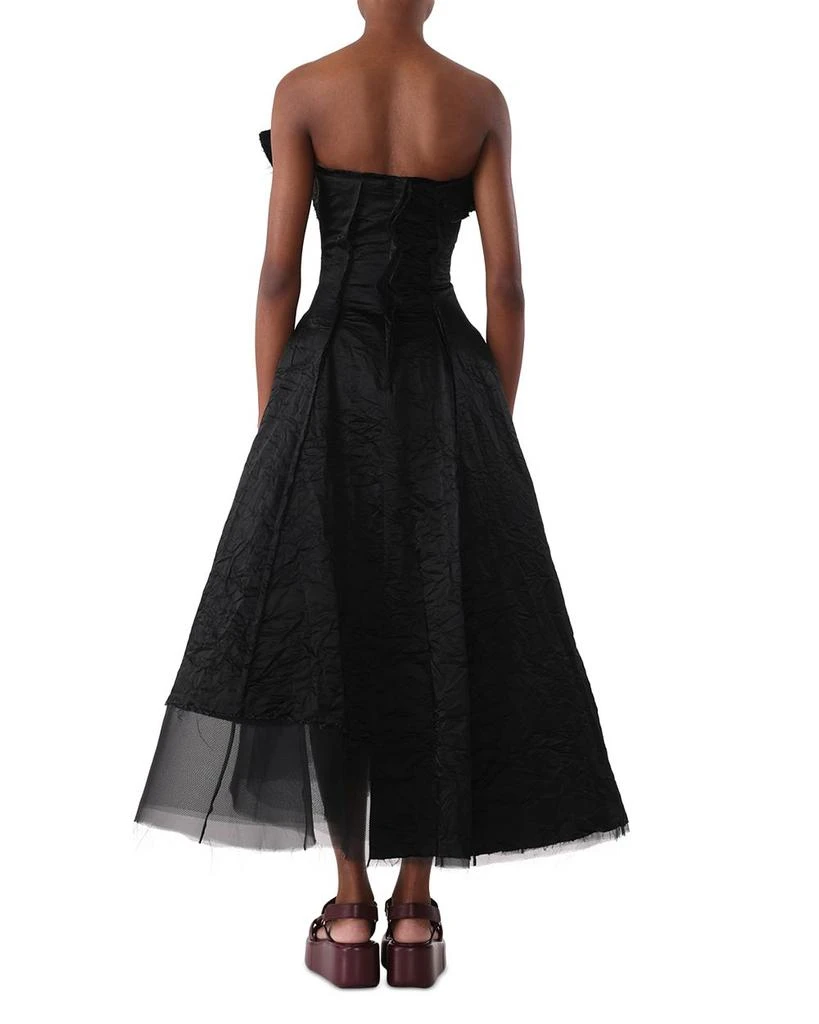 Jason Wu Crushed Satin Strapless Gown 3