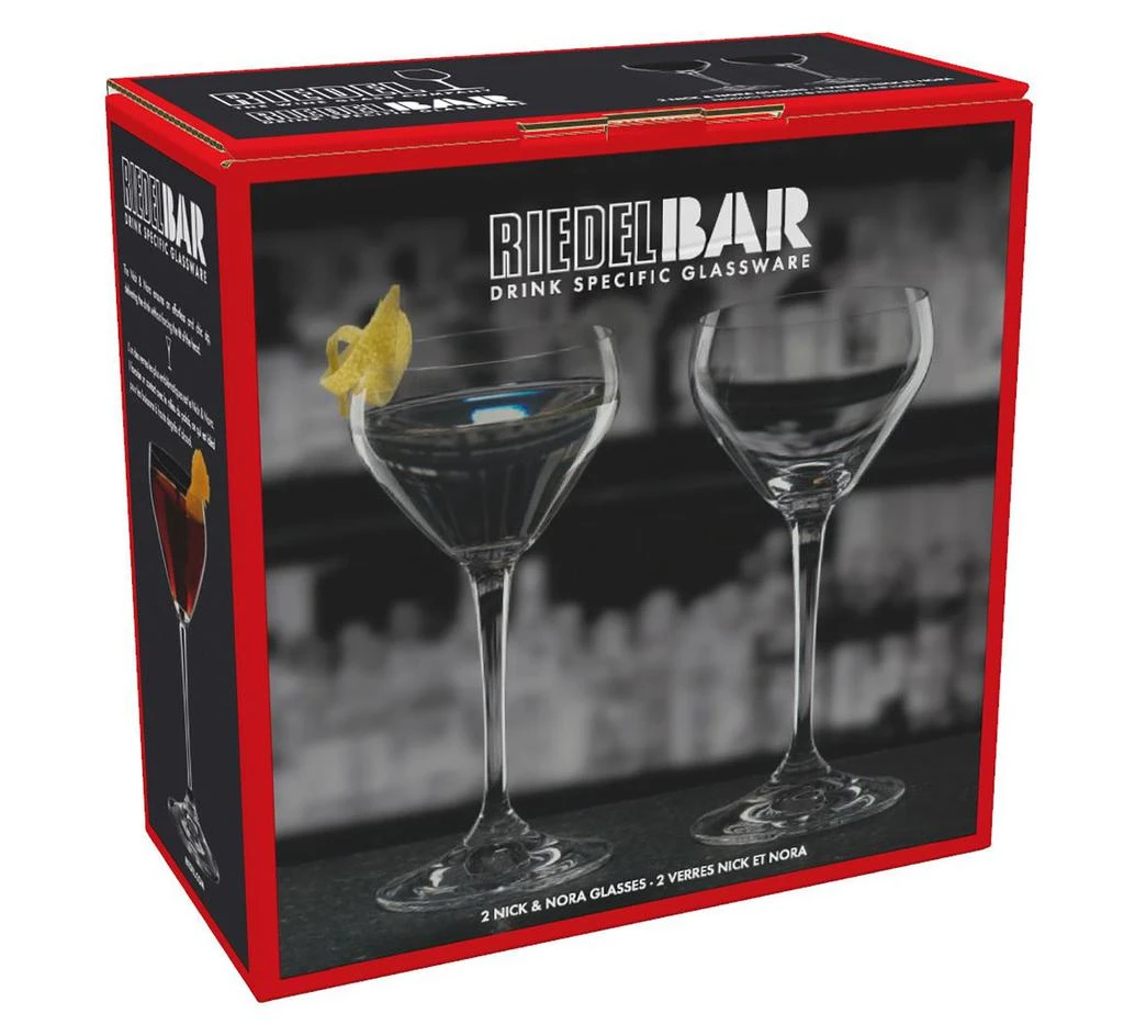 Riedel Bar Drink Nick & Nora Cocktail Glass, Set of 2 2