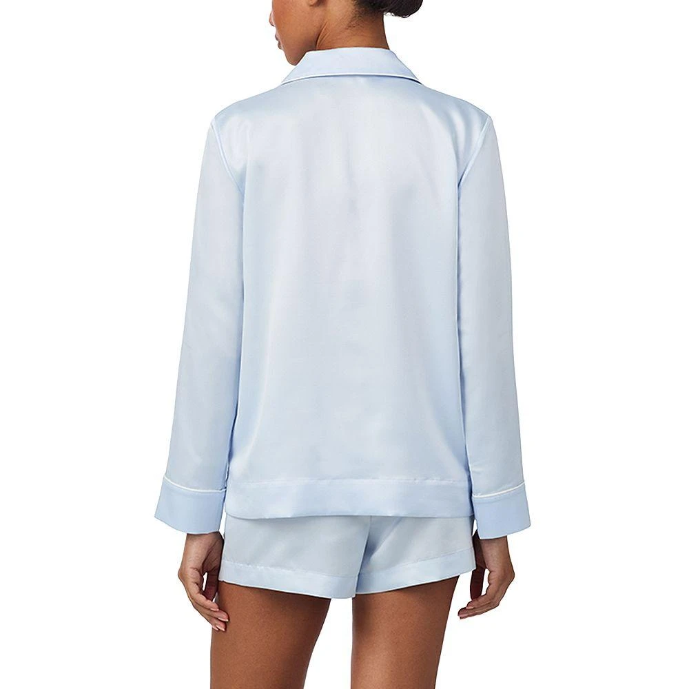 Ralph Lauren Long Sleeve Signature Satin Boxer Pajama Set 3