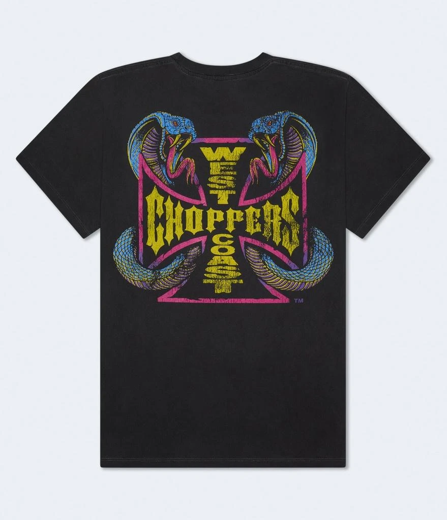 Aeropostale West Coast Choppers Snakes Relaxed Graphic Tee