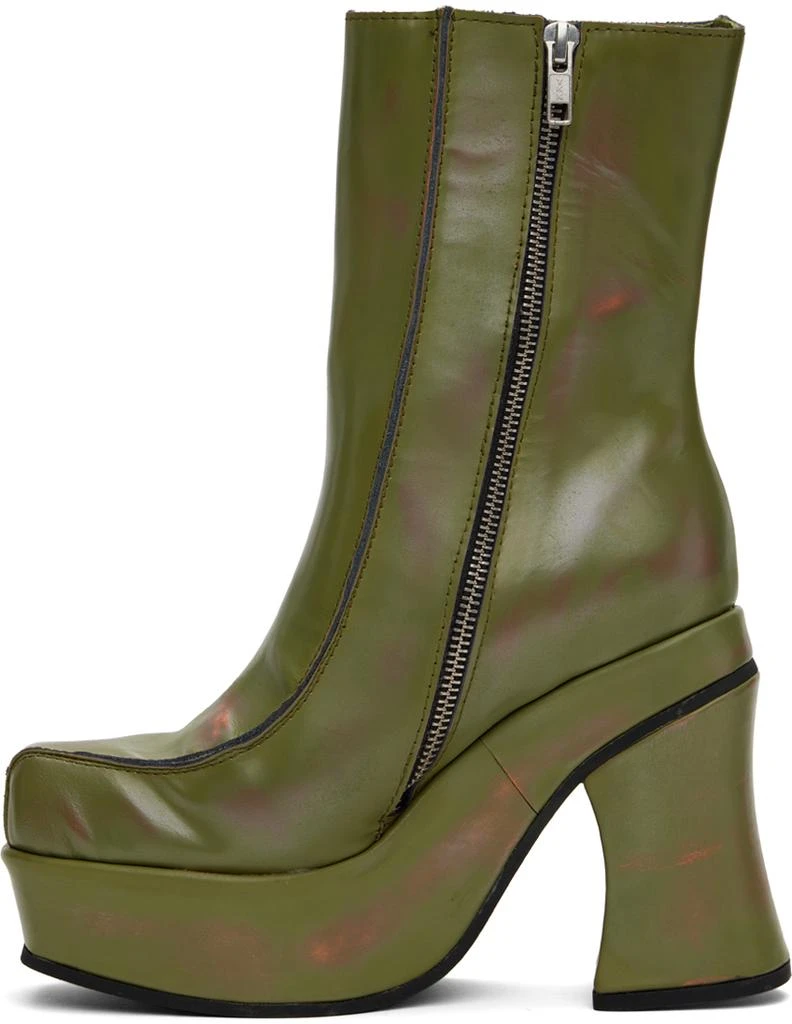 Eckhaus Latta Green Climax Boots 3