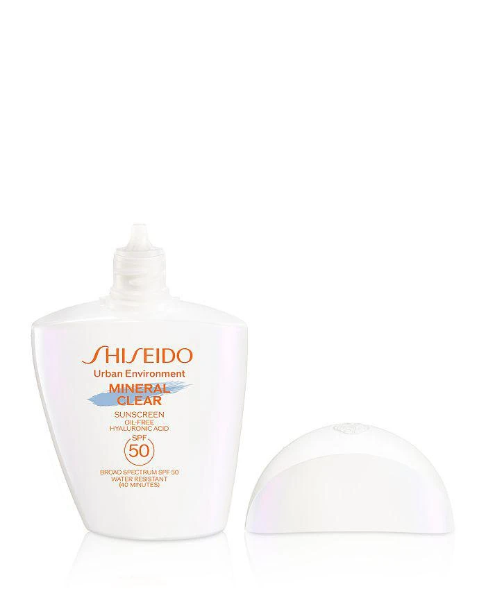 Shiseido Urban Environment Mineral Clear Sunscreen SPF 50 100% Mineral Sunscreen for Face 1 oz. 2