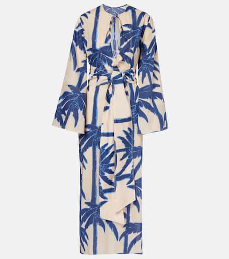 JOHANNA ORTIZ Sotaviento printed cotton tunic