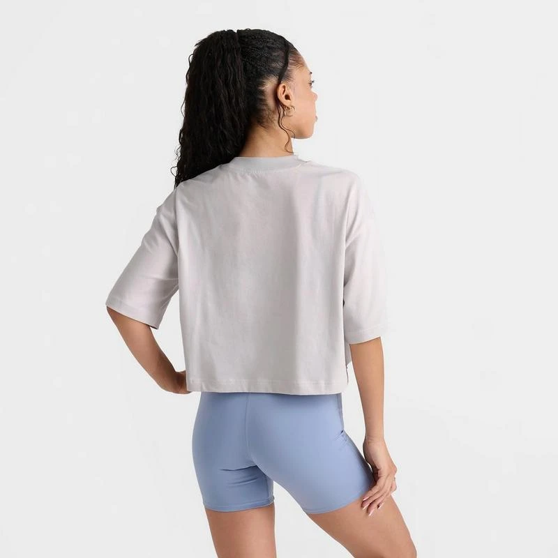 New Balance Women's New Balance Collegiate Crop T-Shirt 4
