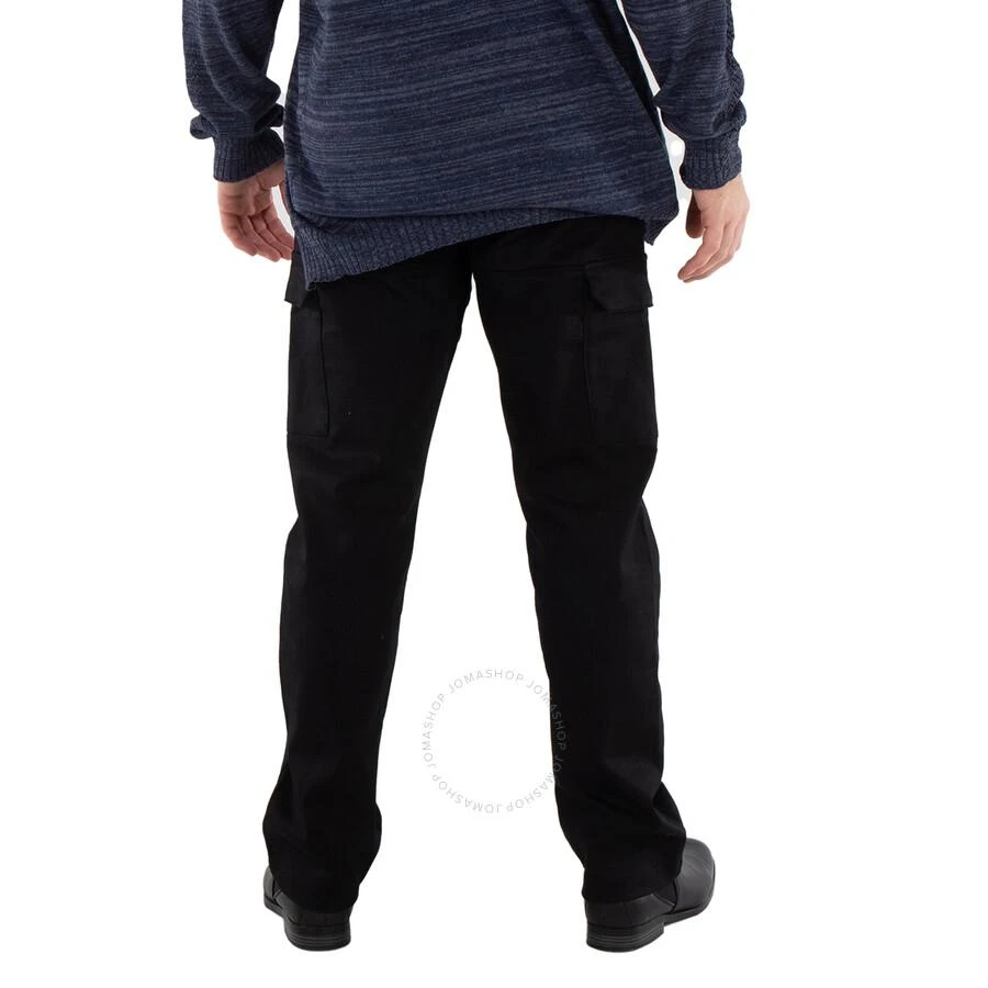 DAILY PAPER Men's Black Ecargo Straight-Leg Cargo Trousers 3