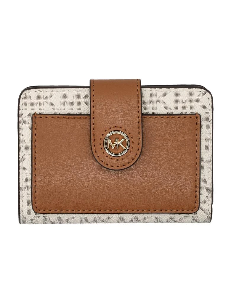 Michael Kors Michael Michael Kors Logo Plaque Bi-Fold Wallet 1
