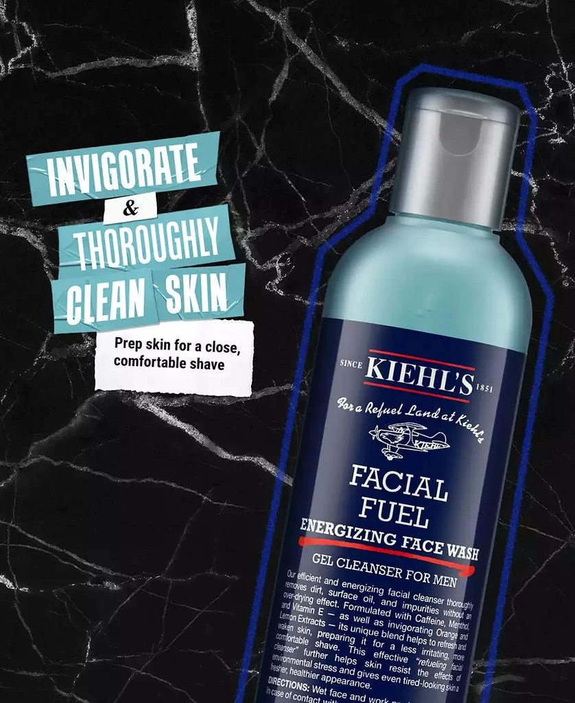 Kiehl's Facial Fuel Energizing Face Wash, 8.4 oz. 4