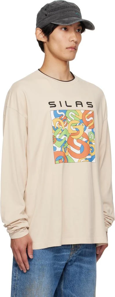 Silas Off-White Box Artwork Long Sleeve T-shirt 2