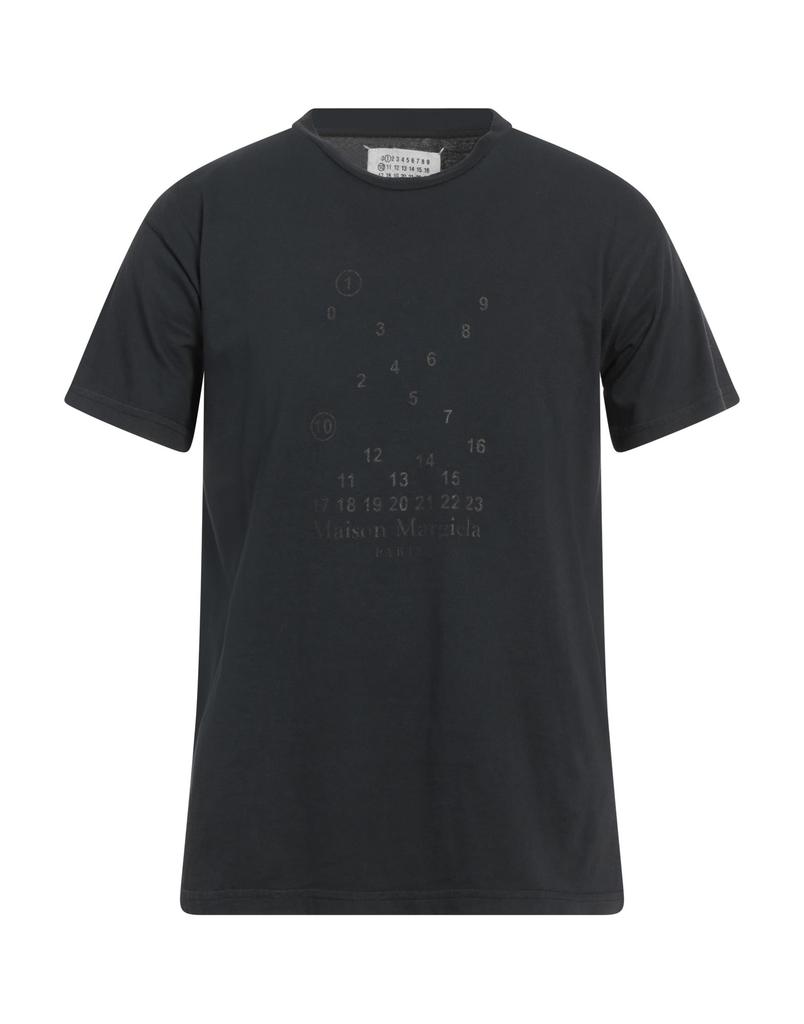 Maison Margiela ブラック Tシャツ メゾン マルジェラ Maison Margiela Tシャツ コットン ブラック