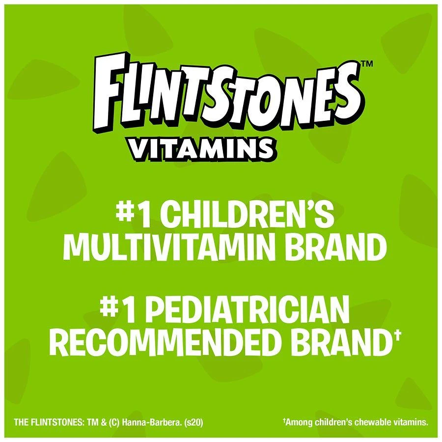Flintstones Complete Children
s Vitamins, Chewable Tablets 5