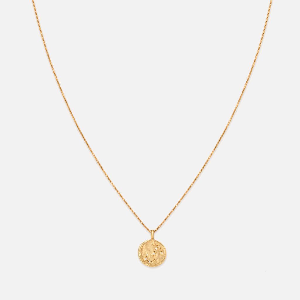 ASTRID & MIYU Astrid & Miyu Scorpio Zodiac 18-Karat Gold-Plated Necklace