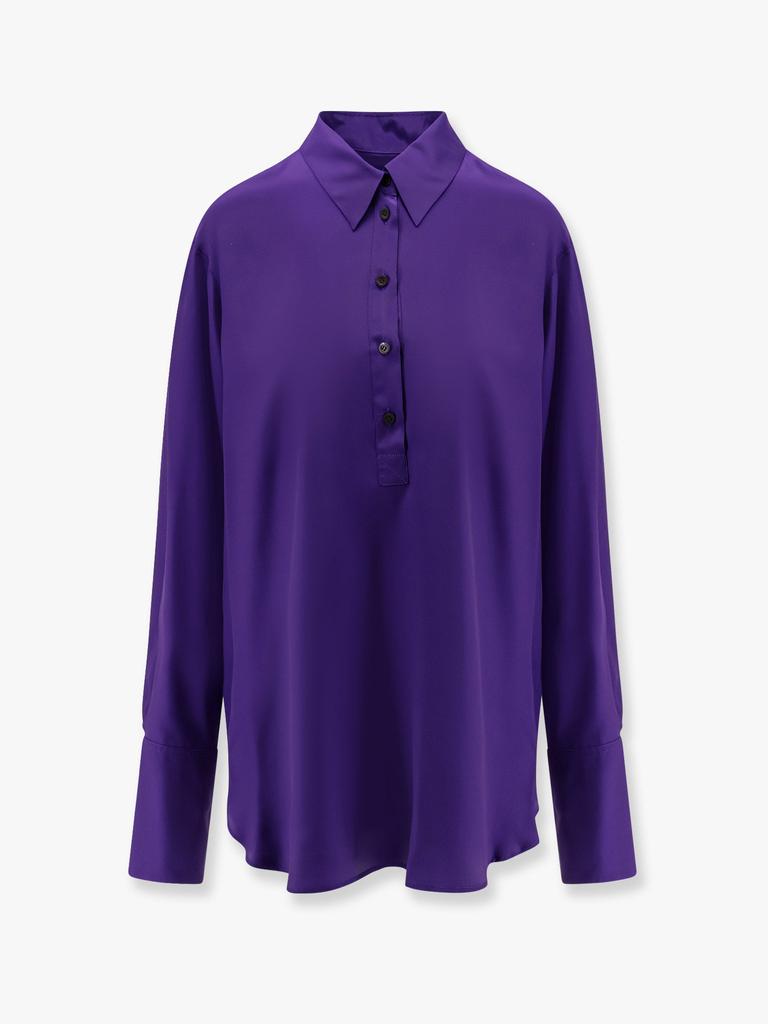 Dries Van Noten Corsala satin shirt
