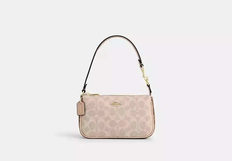 Coach Nolita 19 In Blocked Signature Canvas