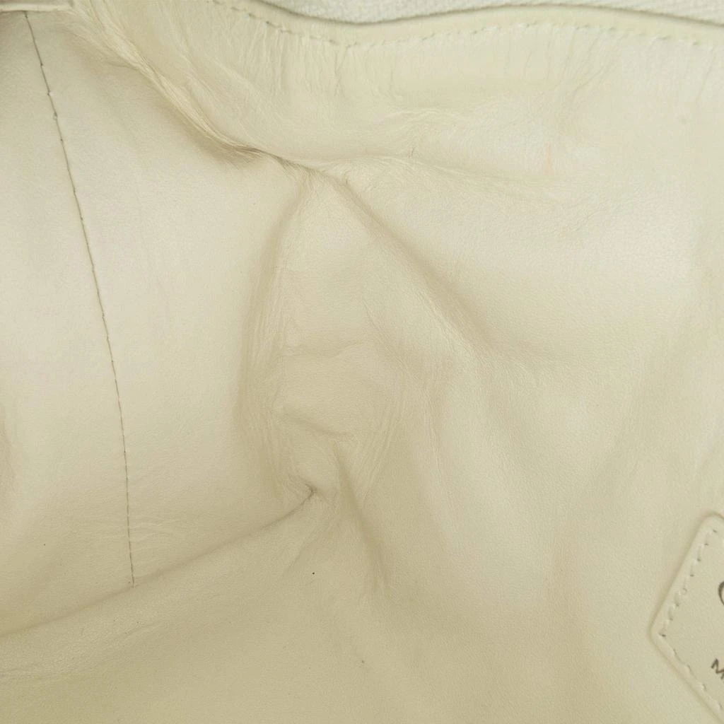 Dior Dior White Calfskin Macro-Cannage DiorTravel Nomad Pouch 10