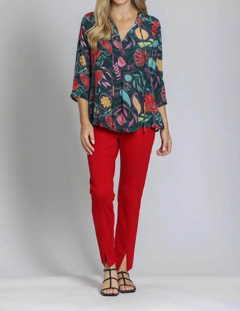 APNY Apny - Pull-on Ponte Pant With Split hem 4