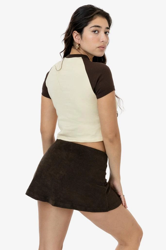 Los Angeles Apparel RLT384 - Loop Terry Mini Skort 6