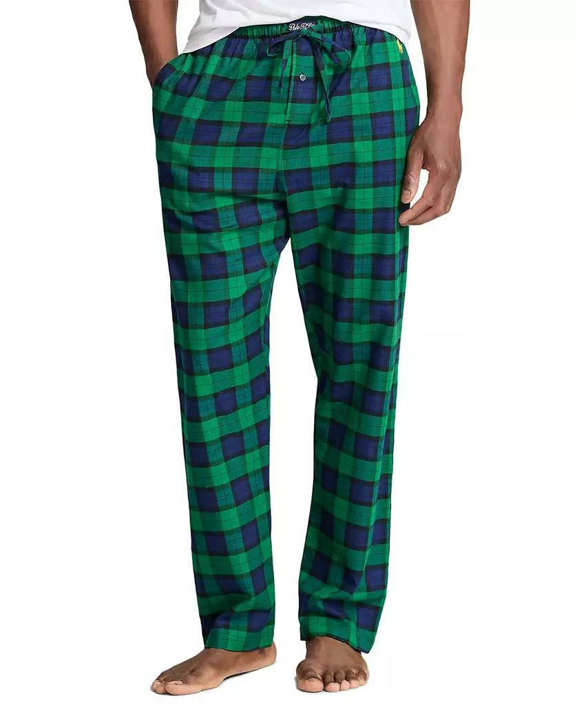Ralph Lauren Men's Plaid Flannel Pajama Pants 1