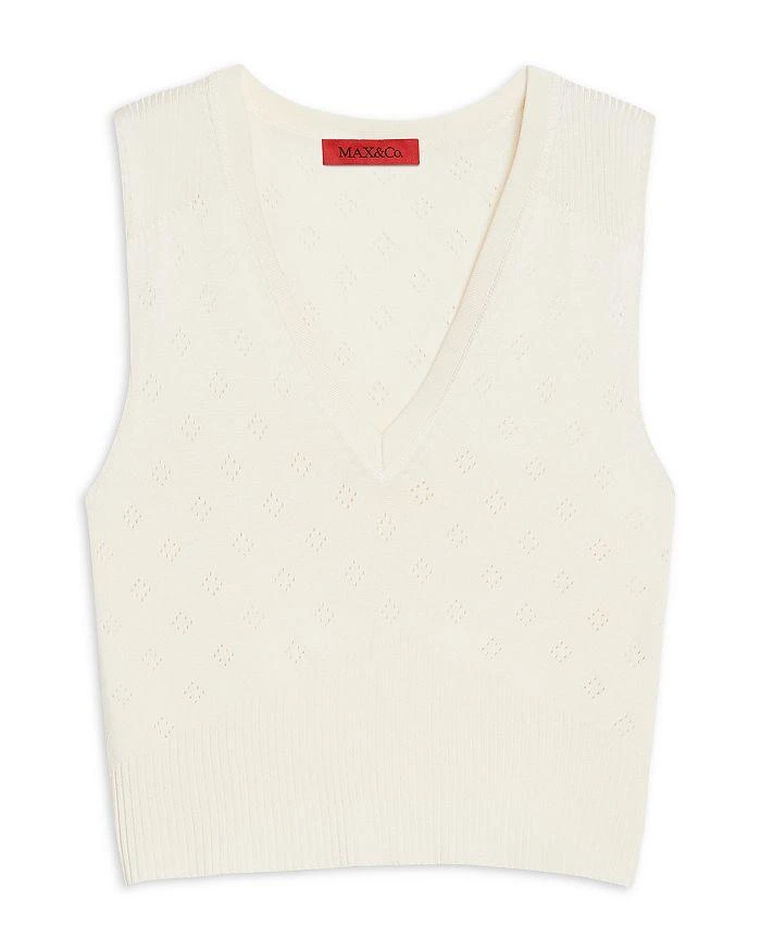 MAX&Co Beirut V Neck Sweater Vest 5