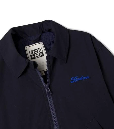 Bonton Logo embroidered blouson jacket 4