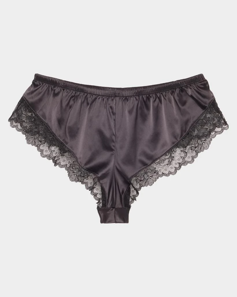 Natori Lace-Trim Satin Tap Shorts 3