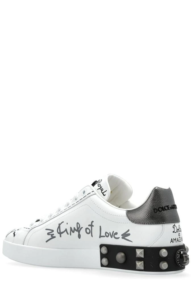 Dolce 
Gabbana Dolce 
Gabbana Portofino Graffiti Sneakers 3