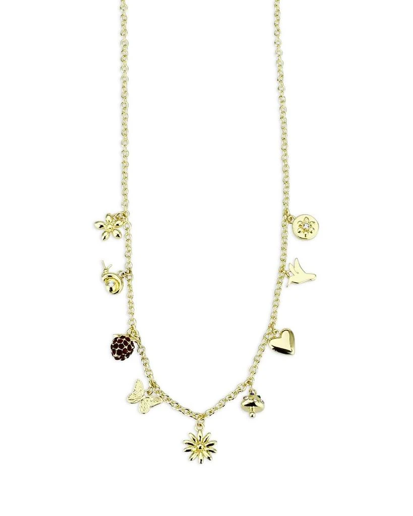 AQUA Delicate Charm Necklace, 17"-19" - Exclusive 3